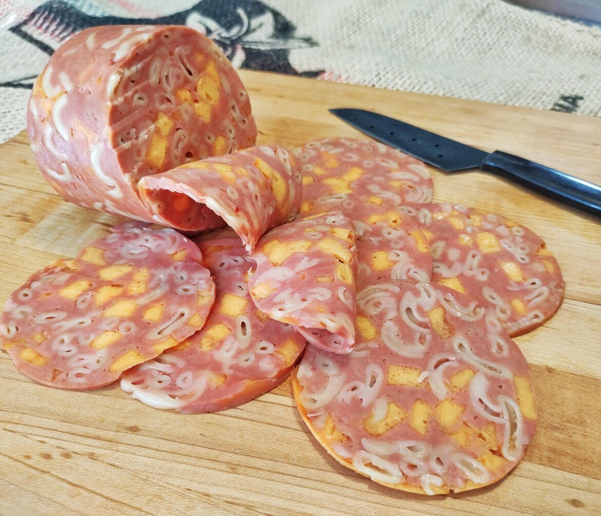 Koegel's inspired seitan Mac and vegan Cheese loaf 😋