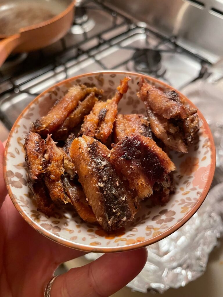 Airfried deen nuggs with kewpie mayo