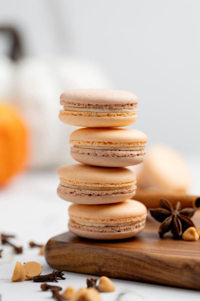 Our Autumn edition Macarons for the fall season