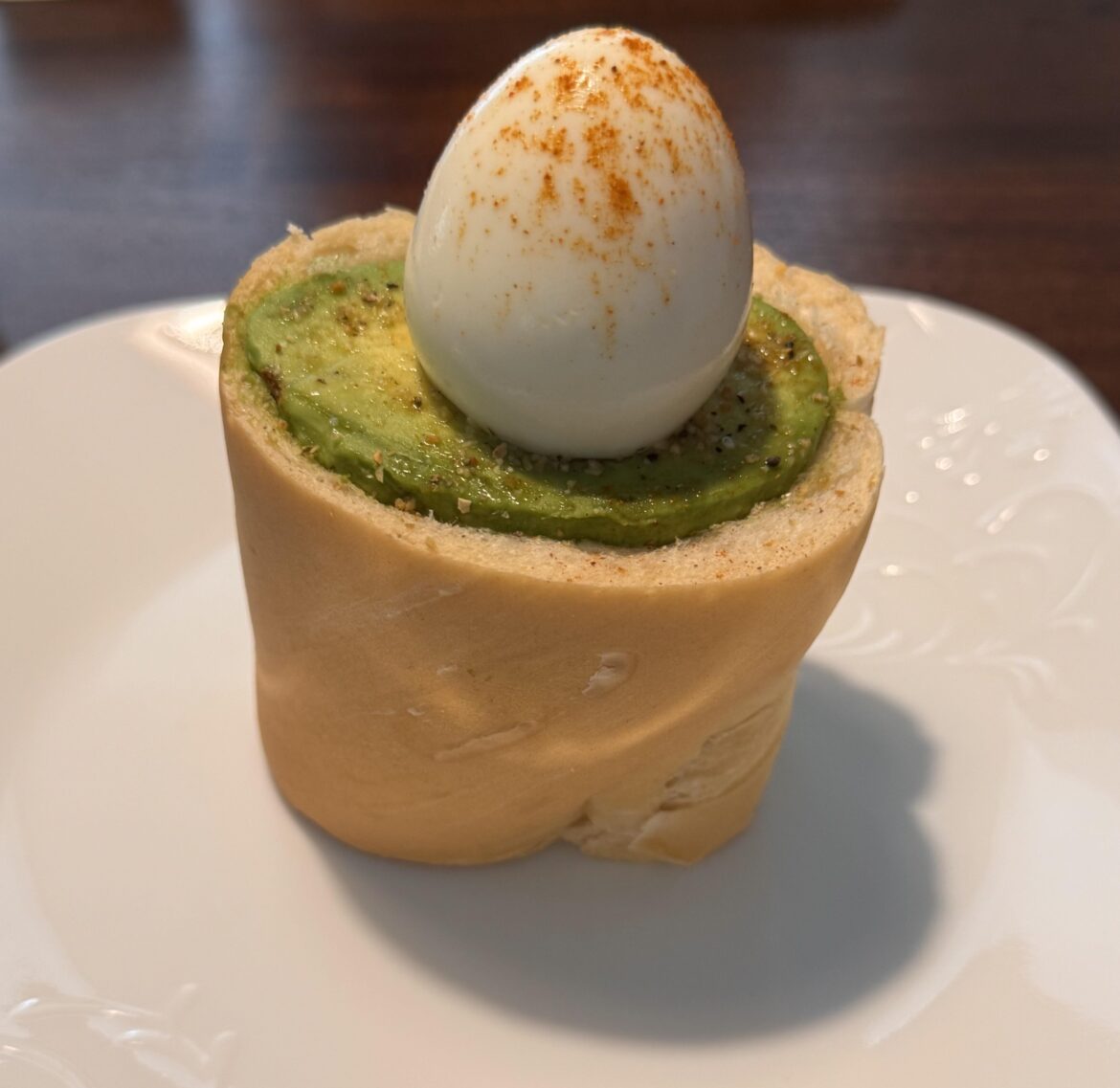 Soft-Boiled Egg Avocado Toast Cuban Style