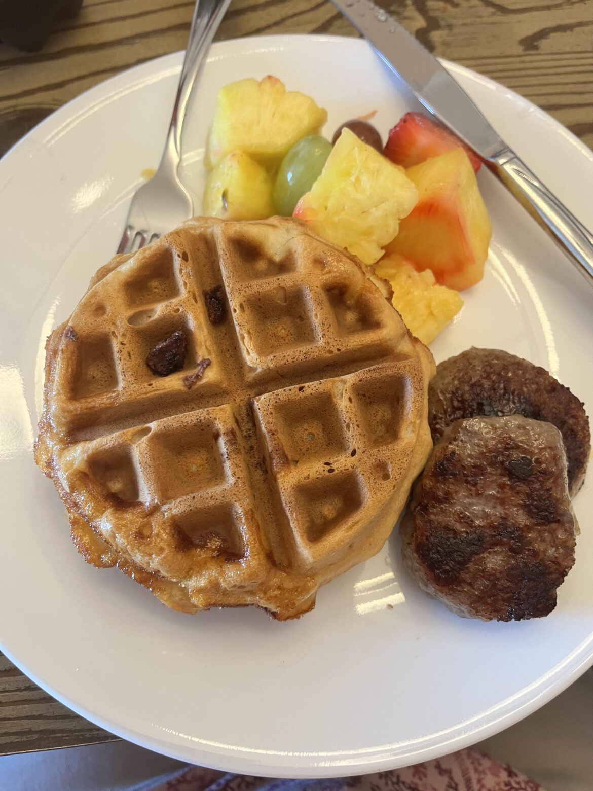 Our brunch this morning