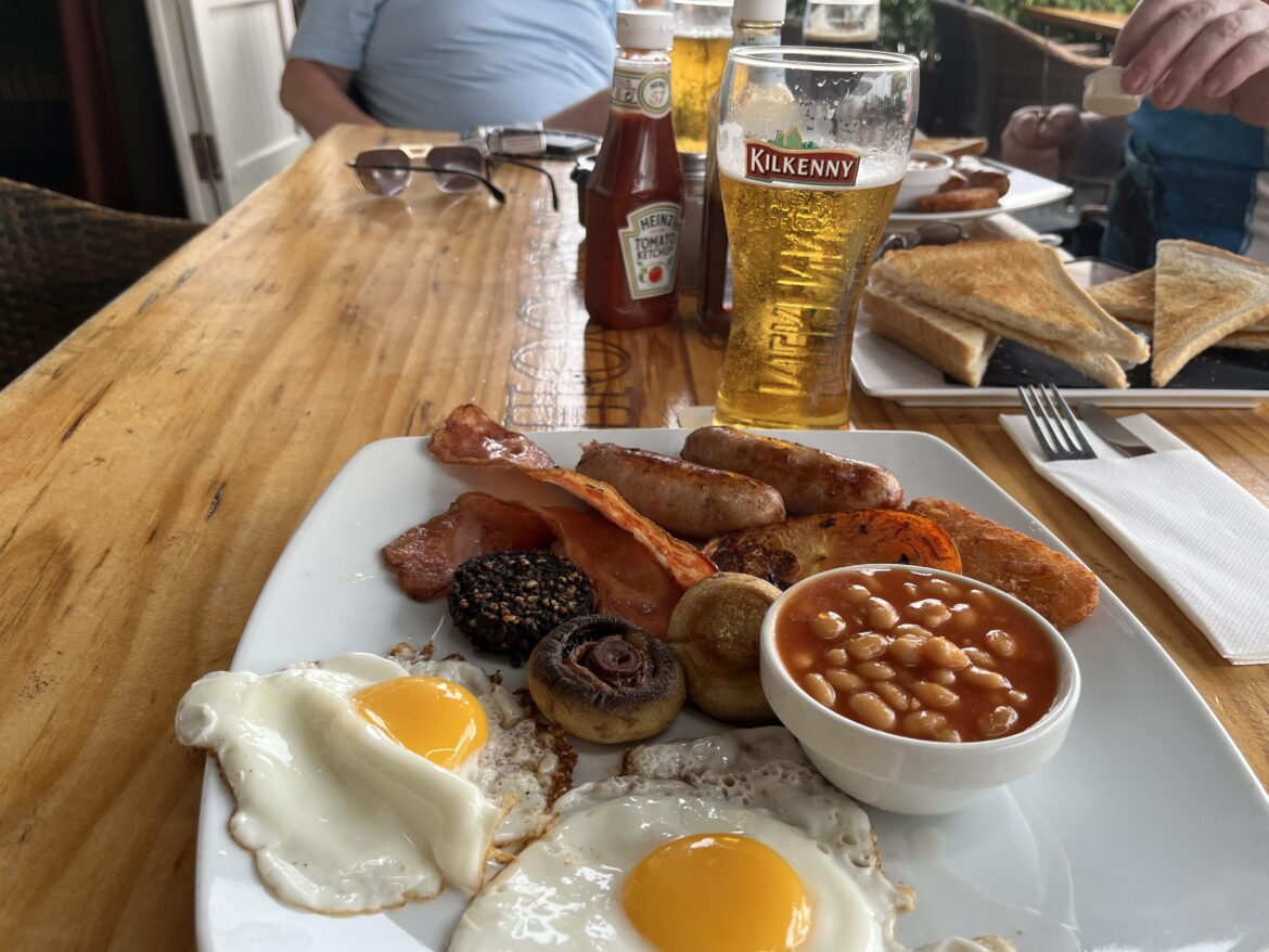 10 Euro Malaga, beef sausages were a let down. Pork all the way.