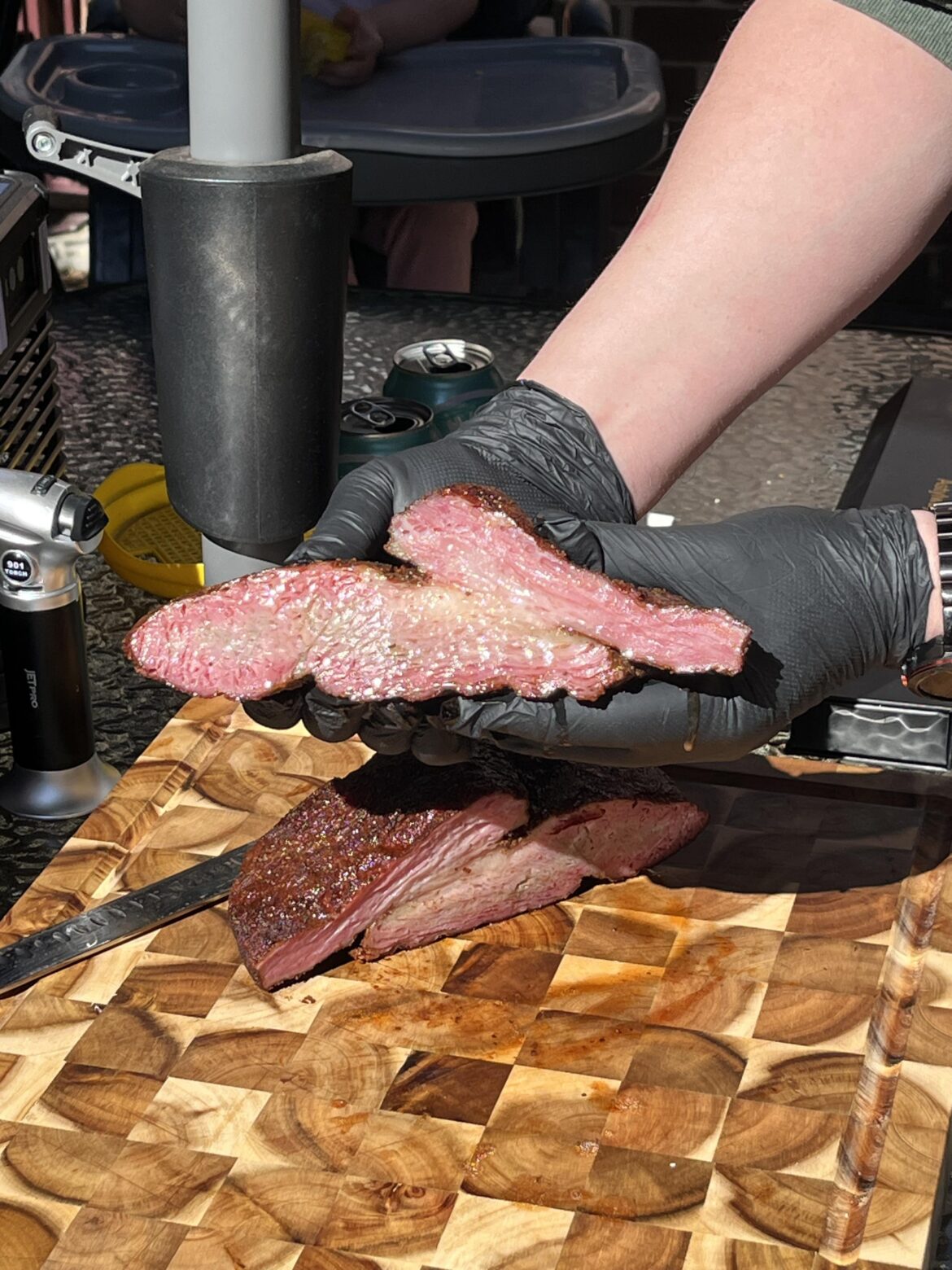 Perfectly smoked and inedible