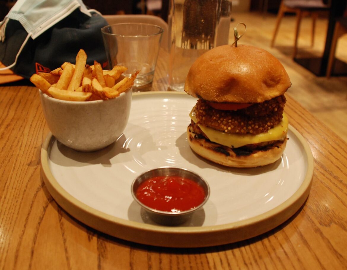 Thank you Fresh Kitchen for yer cheeseburger!