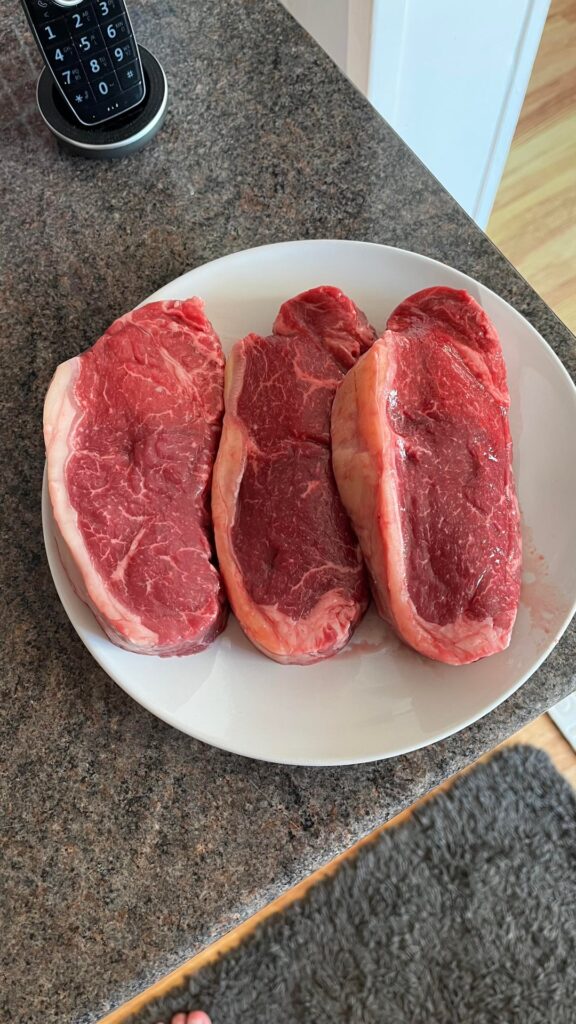 11oz sirloin steak 🥩