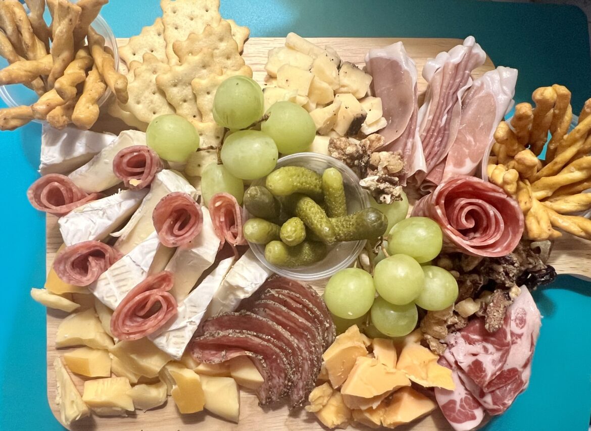 First charcuterie board