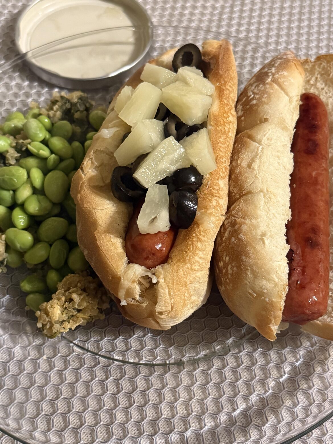 My wife back at it again with her dinner