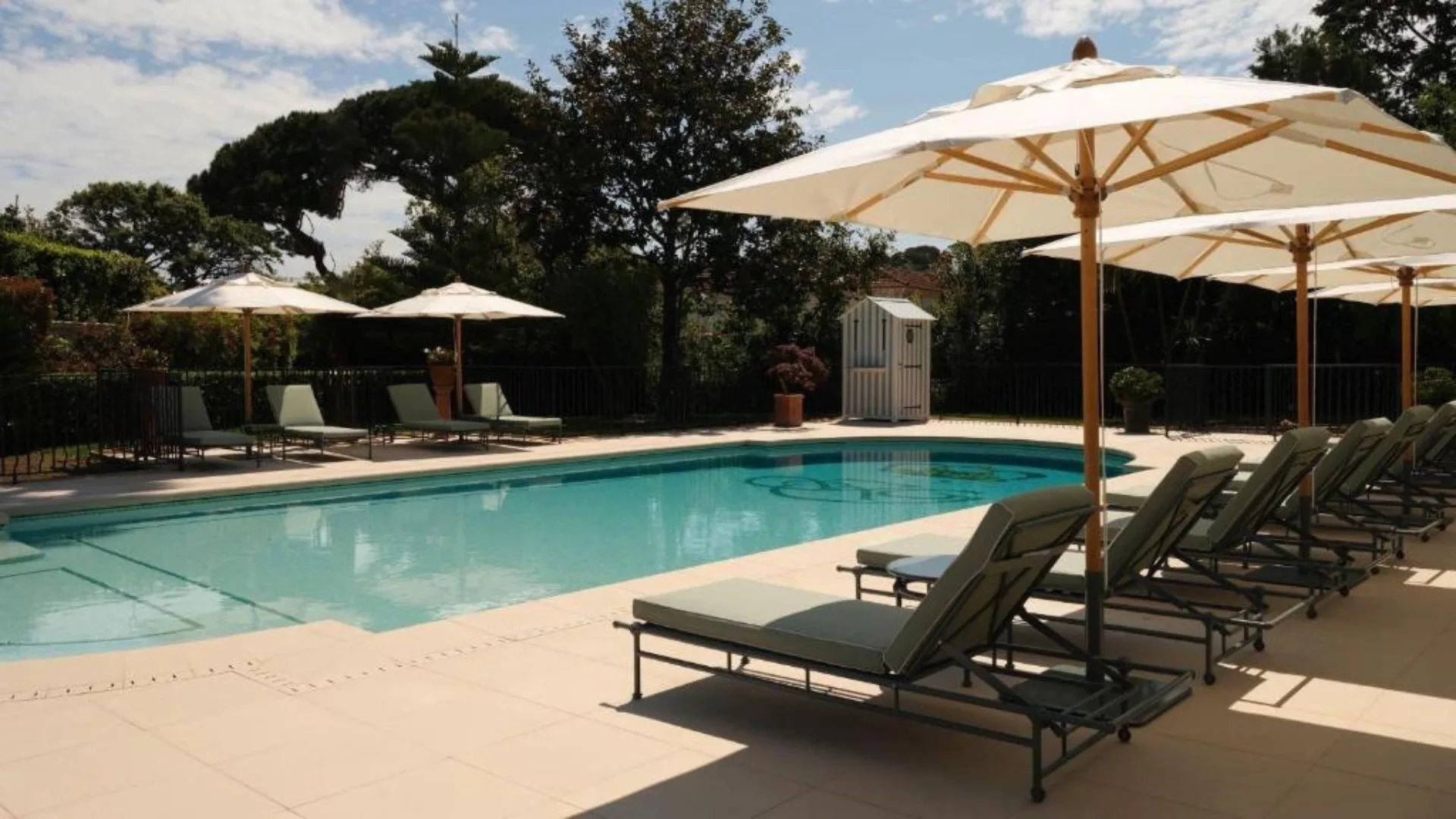 Pool at Villa Miraé by Inwood Hotels at Cap d'Antibes, Cote d'Azur France
