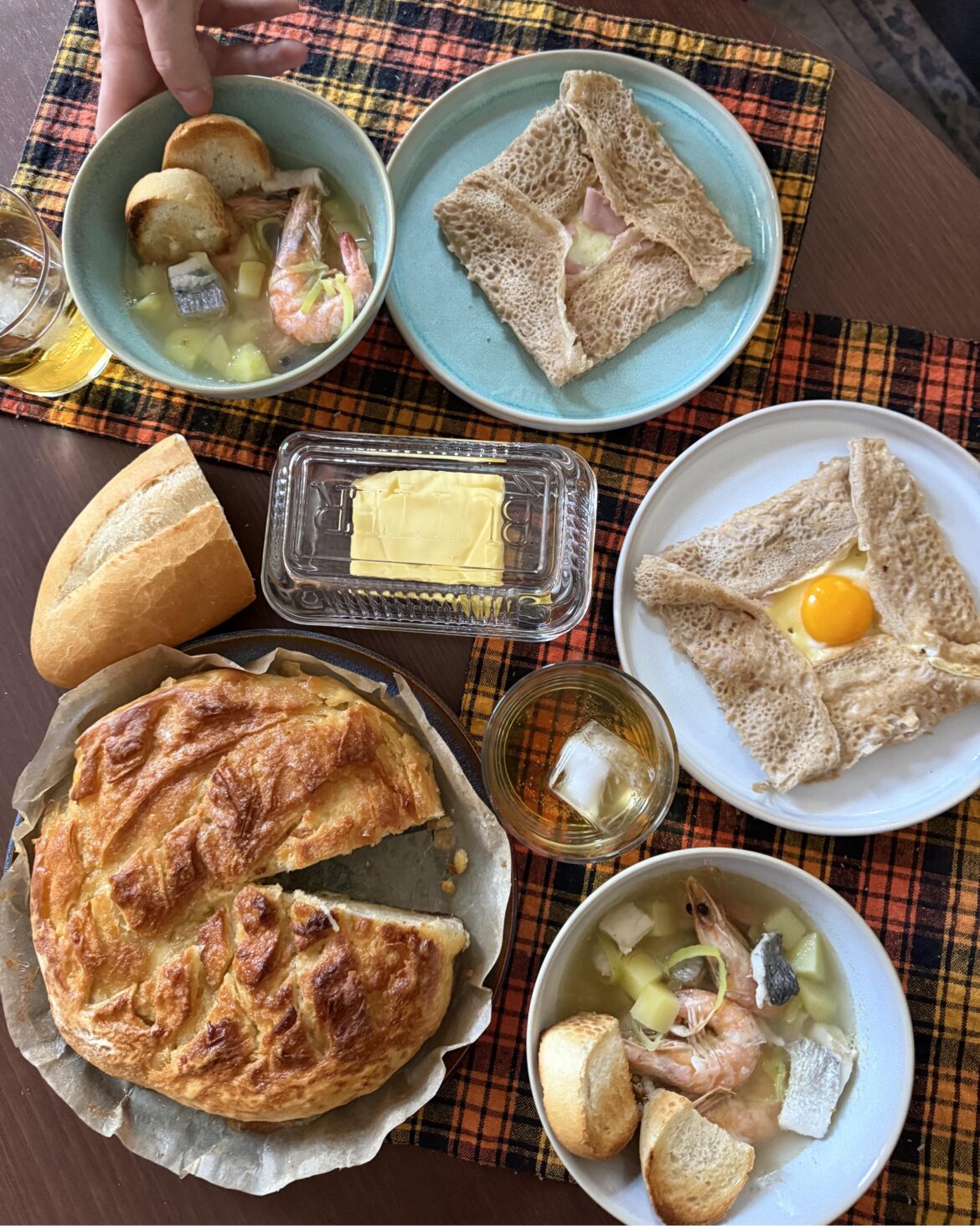 Hi from Austria! Made a breton dinner 🇫🇷