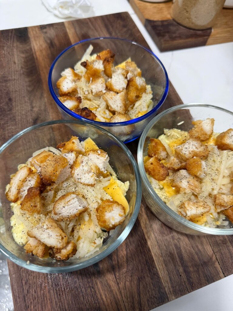 ~274 cal Chick-fil-A breakfast bowl dupe