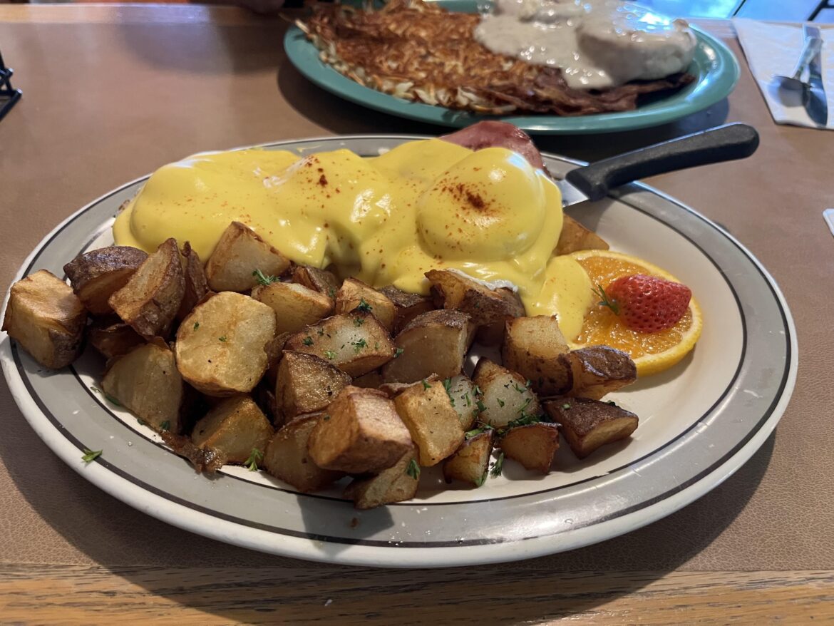 They perfected their hollandaise sauce here…