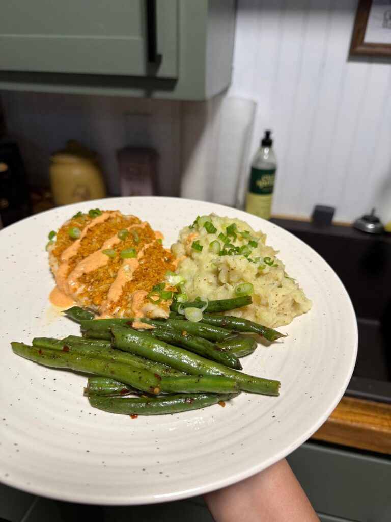 crispy kickin’ cayenne chicken cutlets