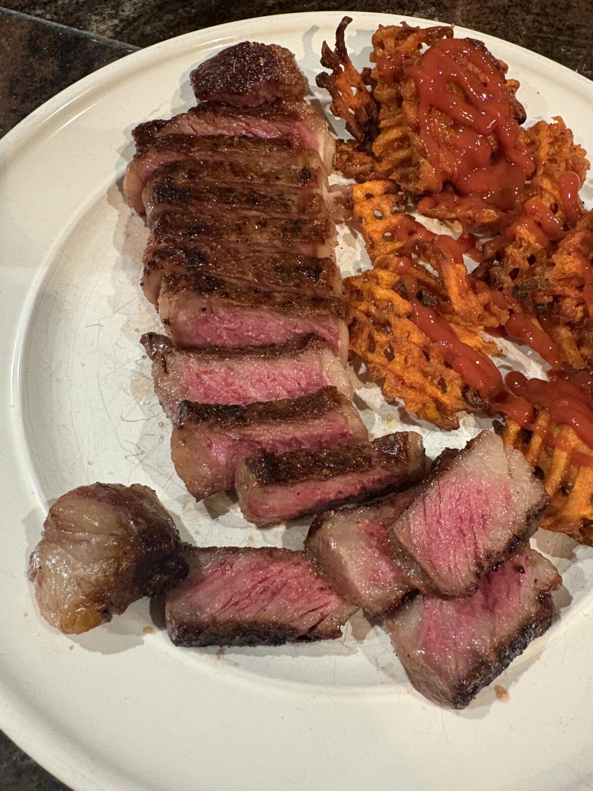 A well marbled strip cannot be beat