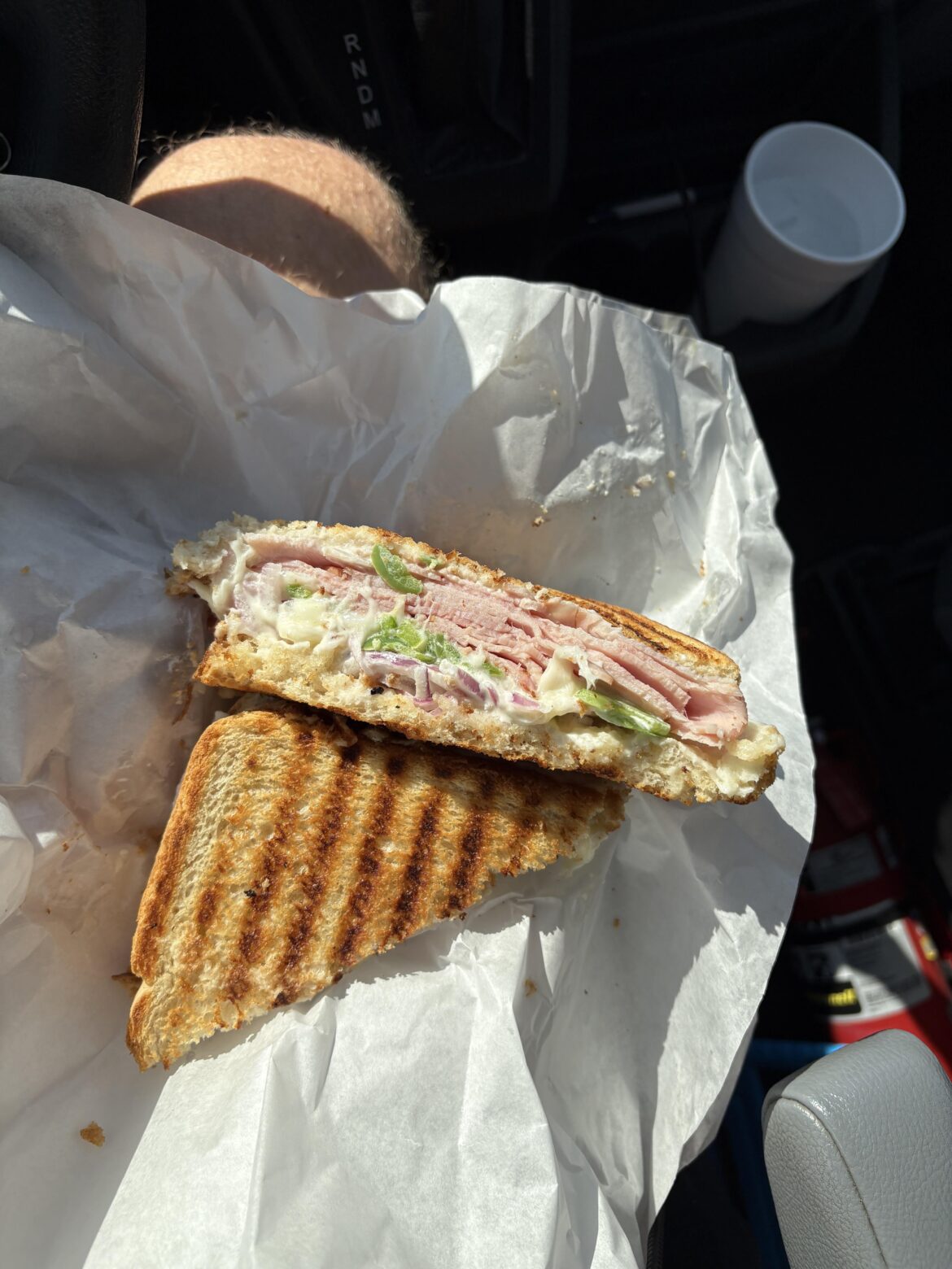 Ham melt from my local shop