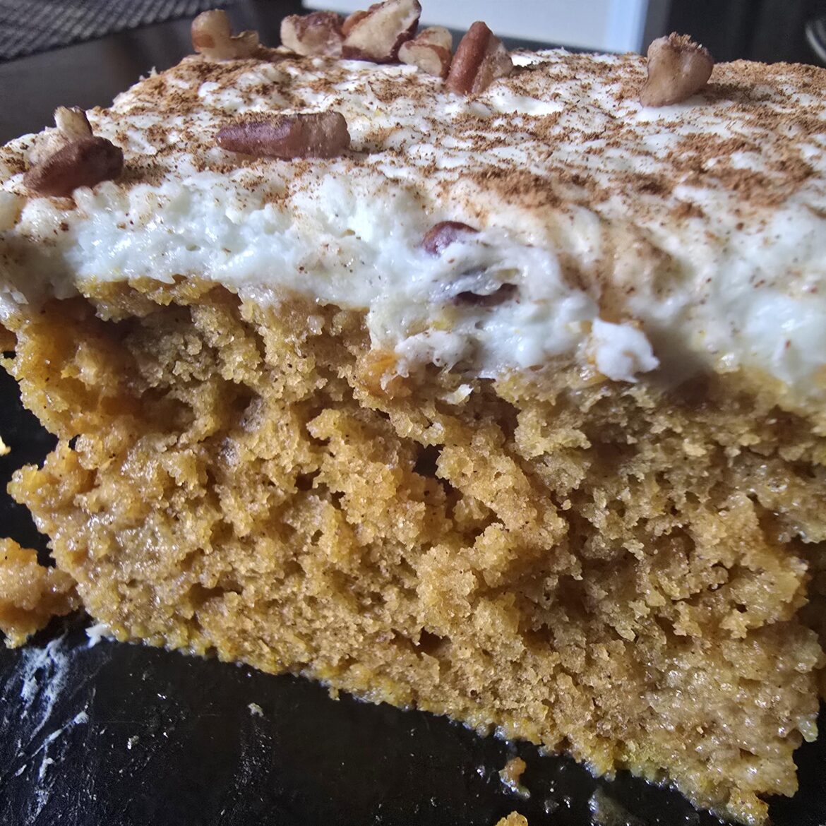 pumpkin spice tres leches cake