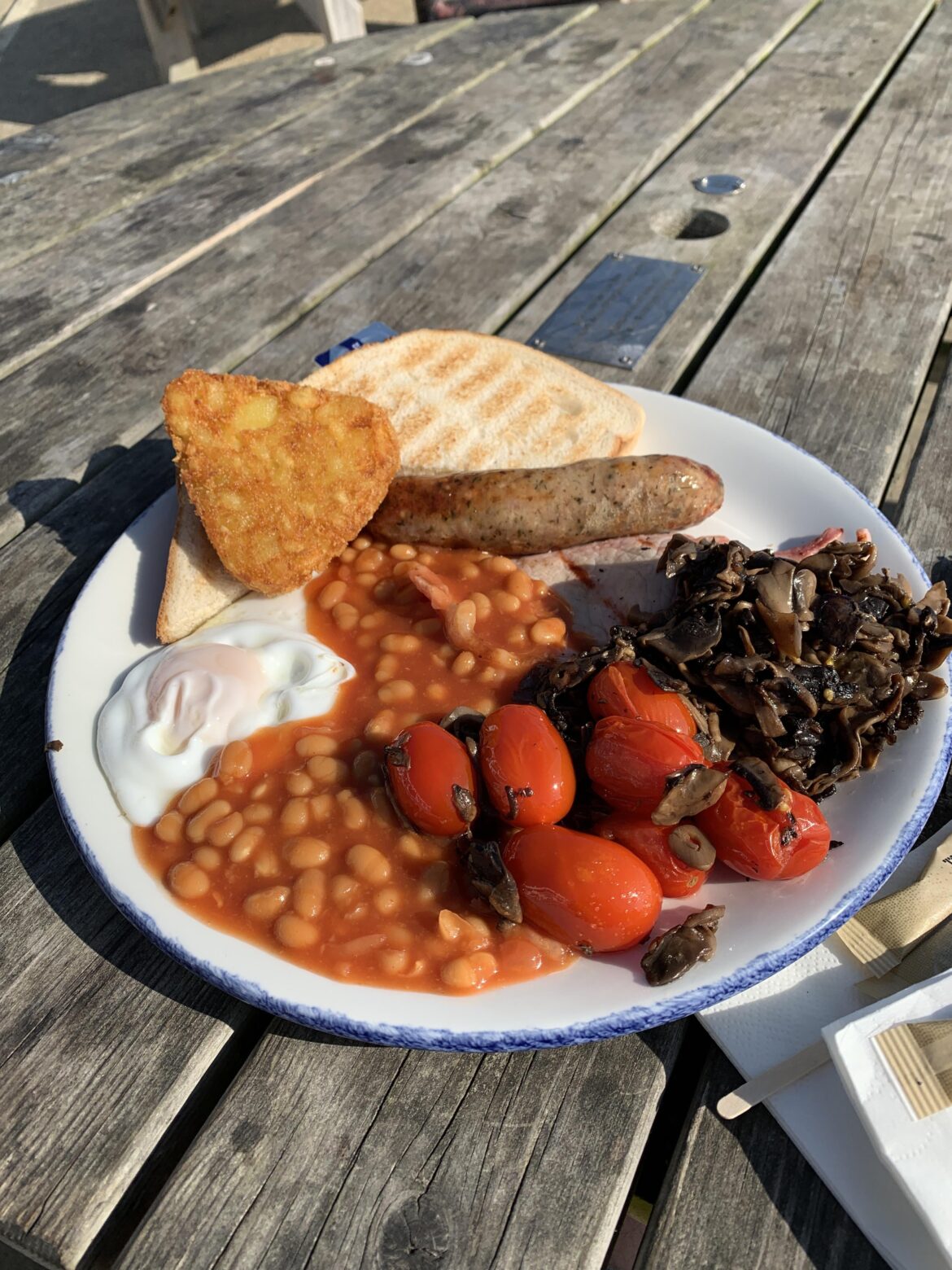 Baywatch on the beach