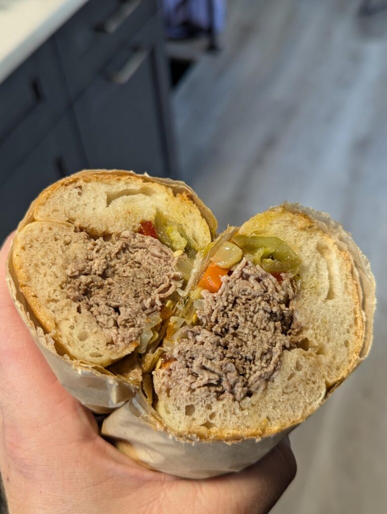 Made some Italian beefs for Thanksgiving 🇨🇦