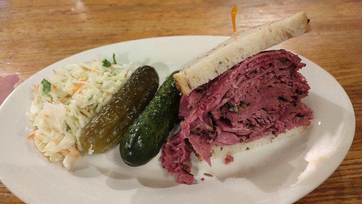 Pastrami Sandwich at Sarge's