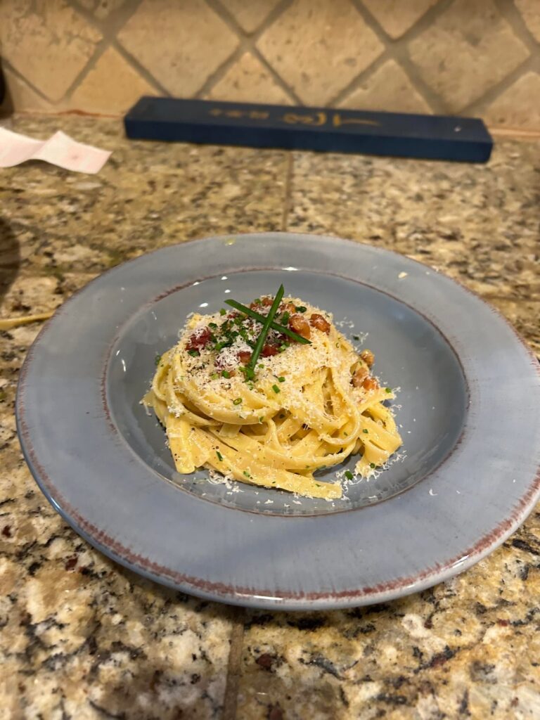 Fettuccine Carbonara
