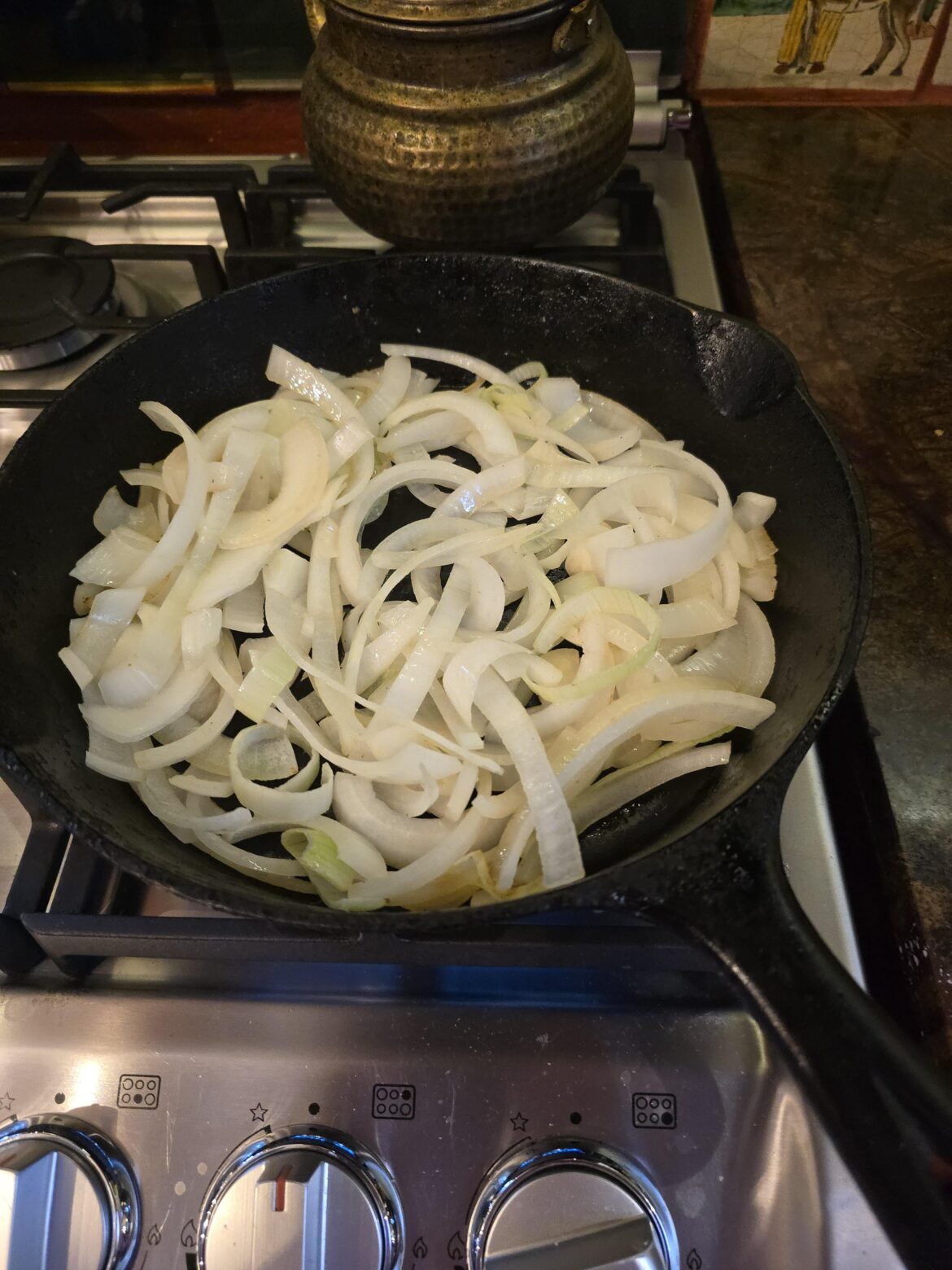 This goes on onions?