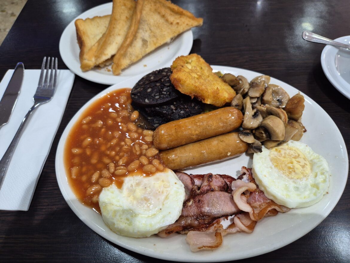 Sunshine Cafe, Tolworth. £13.90