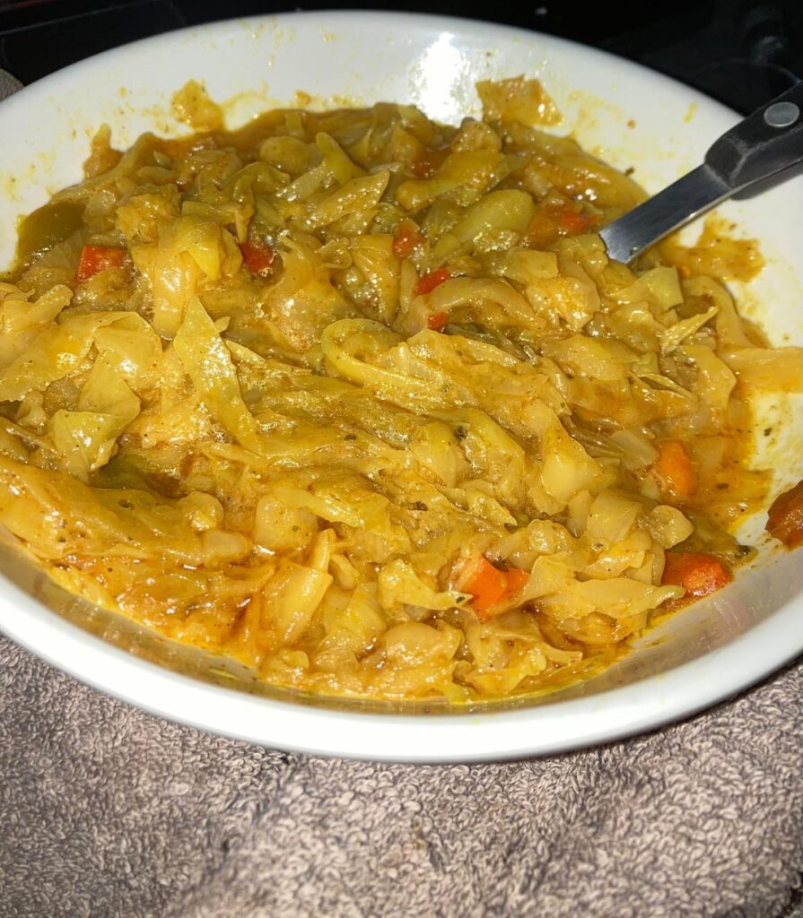 Estimate? Curry cabbage