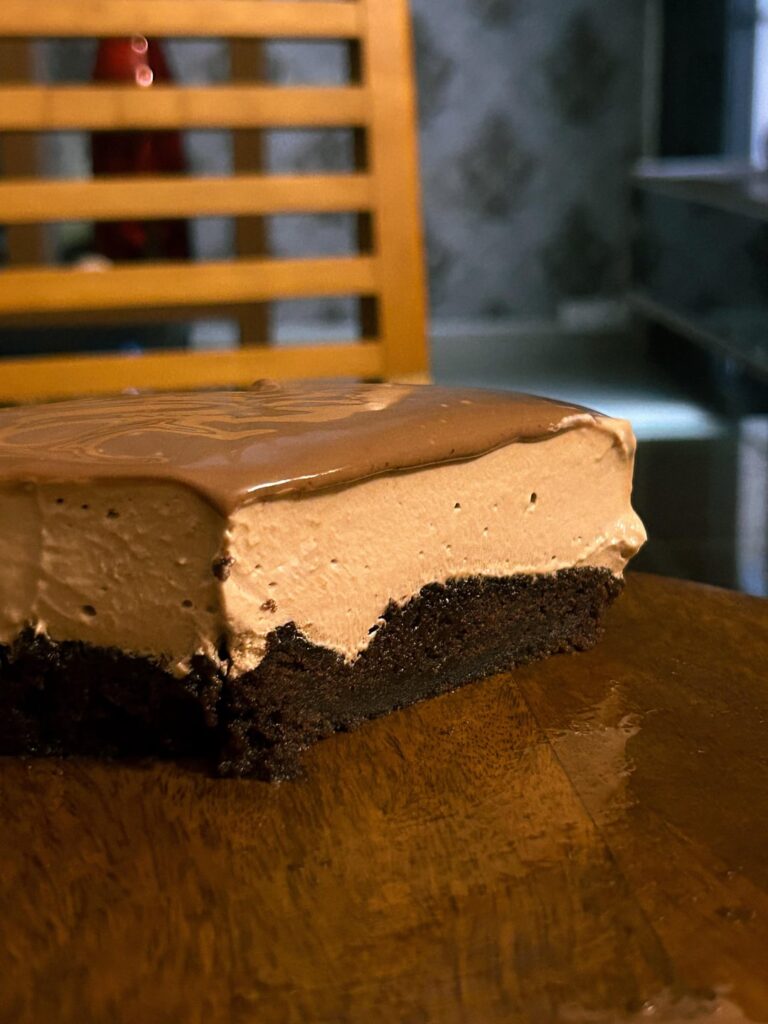 Chocolate mousse cake!