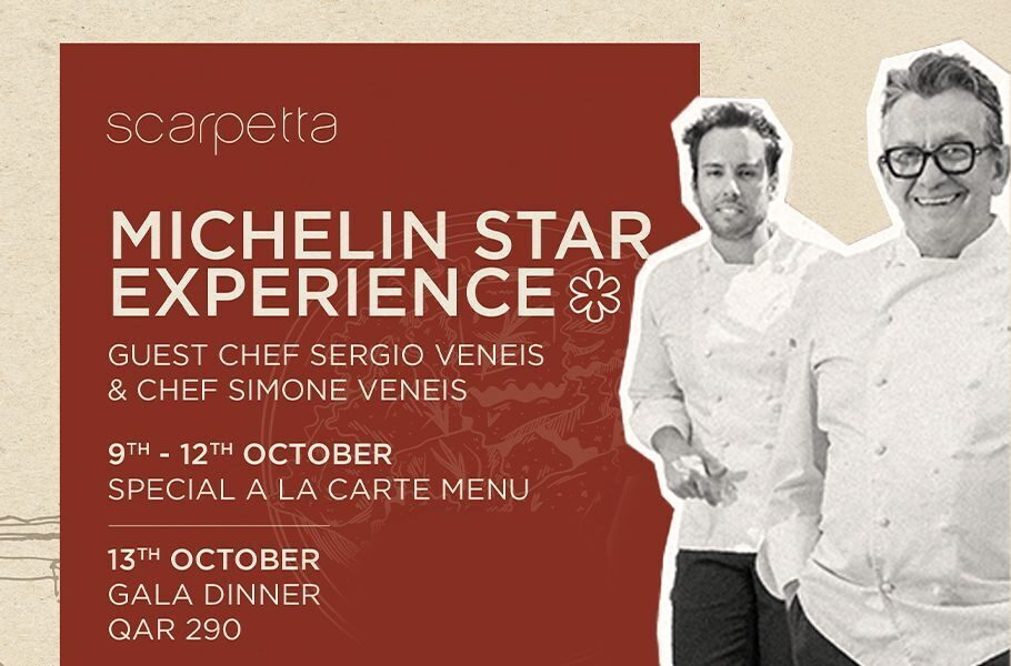 Waldorf astoria doha lusail hosts michelin starred chef sergio vineis for exclusive italian culinary experience cover