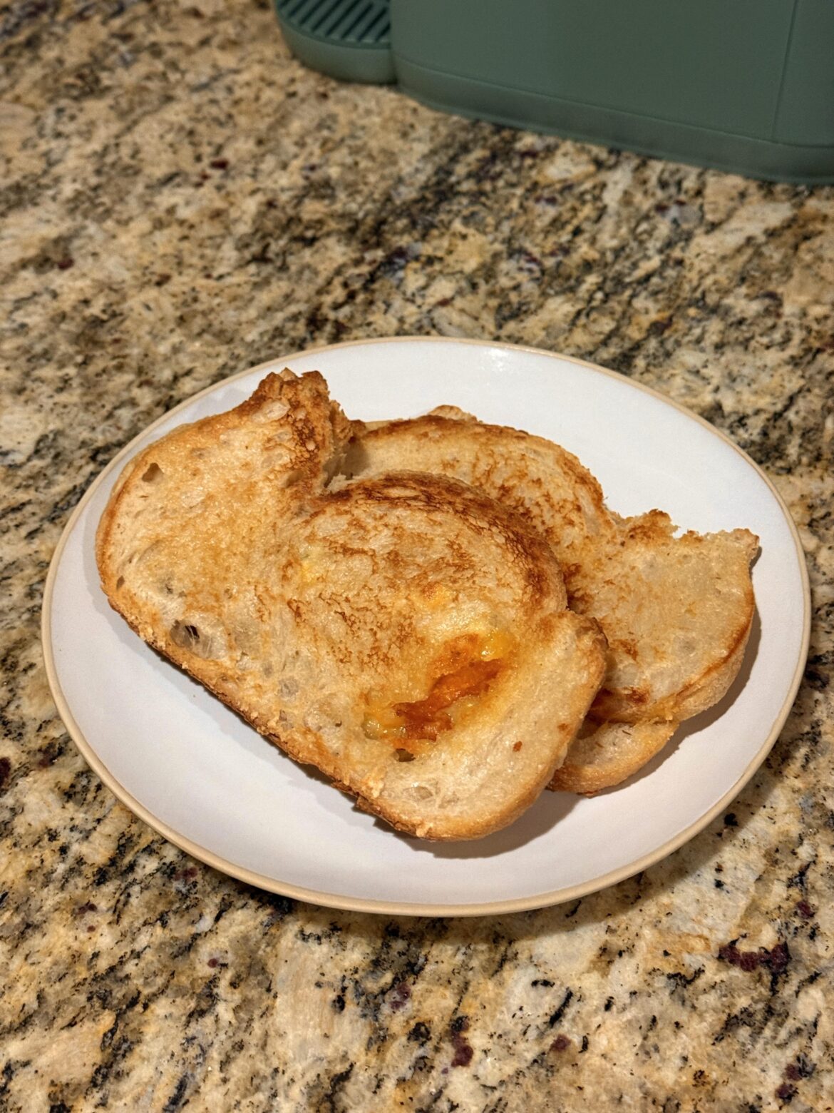 Cheddar on sourdough