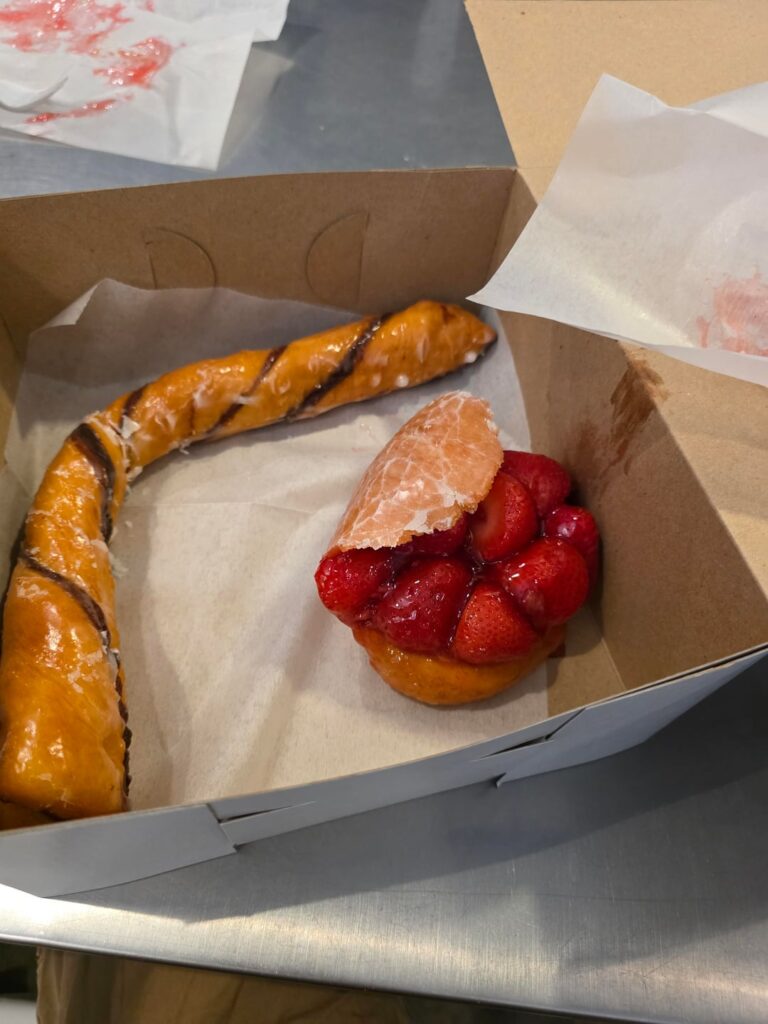 Genuinely the best donuts I have ever eaten, bar none (Donut Man). Genuinely the best donuts I have ever eaten, bar none (Donut Man).