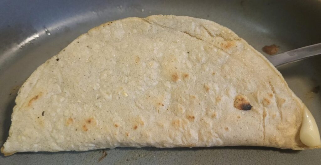 Quesillo and homemade tortillas. Just delicious.