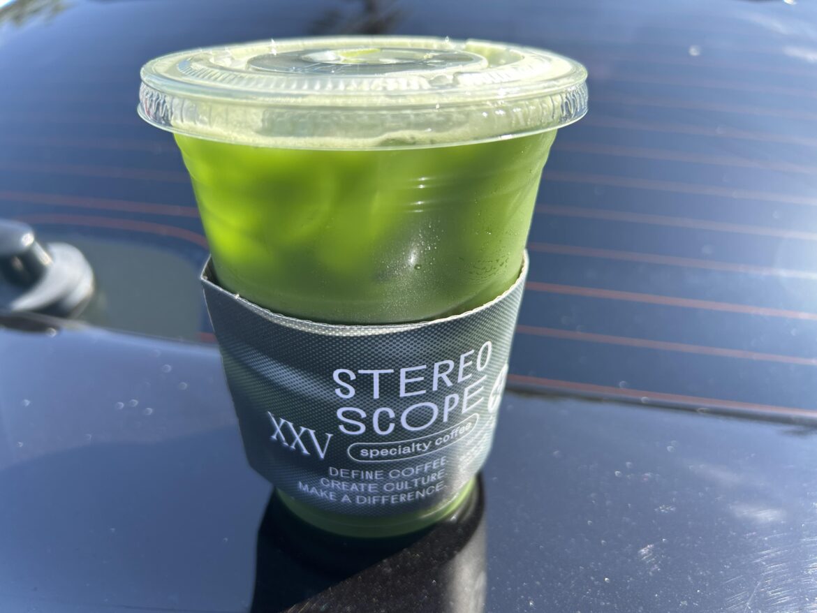 Matcha from Stereoscope Coffee Matcha from Stereoscope Coffee