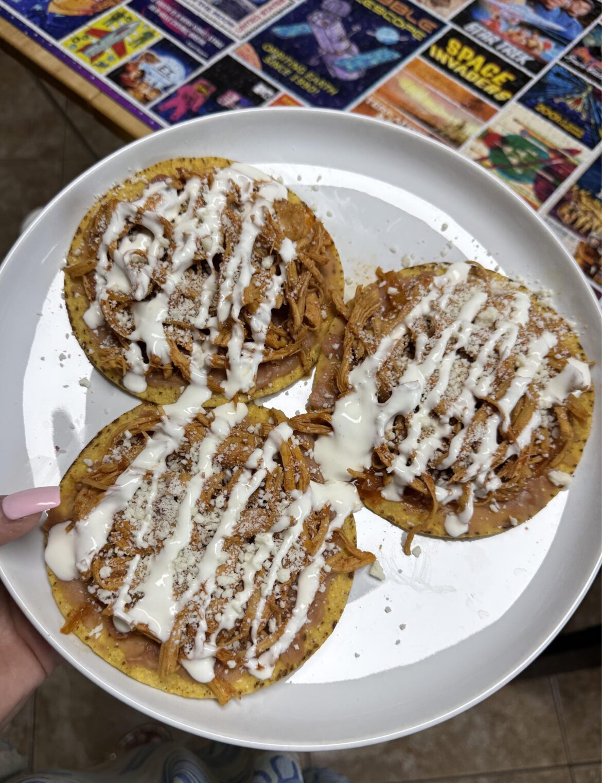 Tostadas de tinga