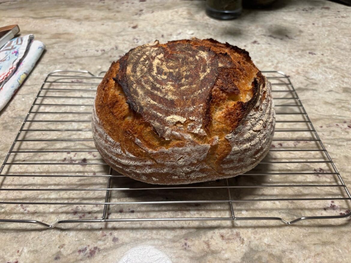 I am a new baker. This is a simple loaf I made today. I am sure it is nothing special to a lot of you amazing bakers, but this is the best one I've ever made.