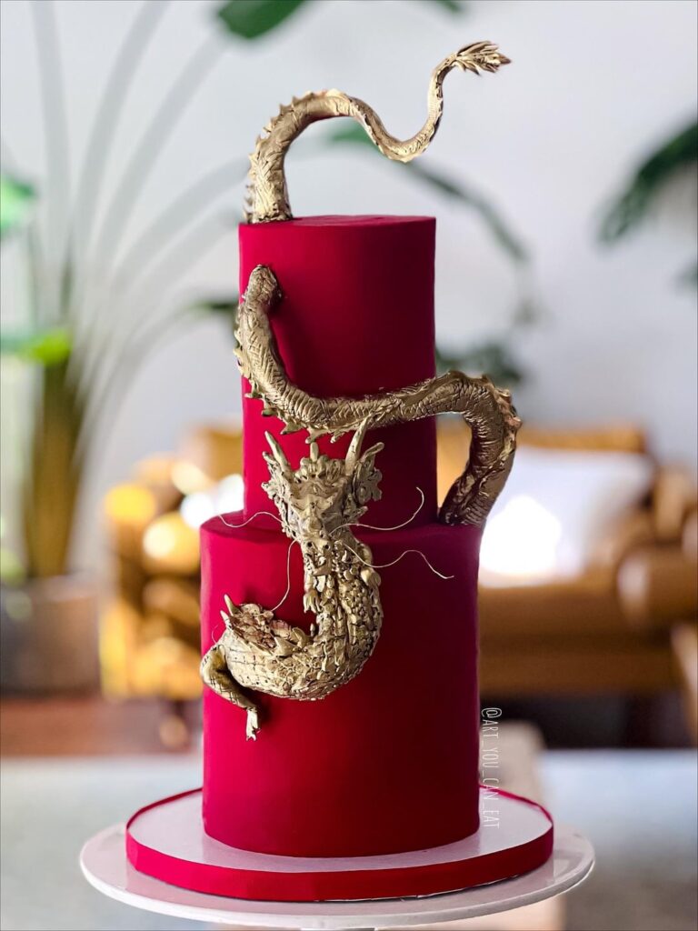 Dragon cake