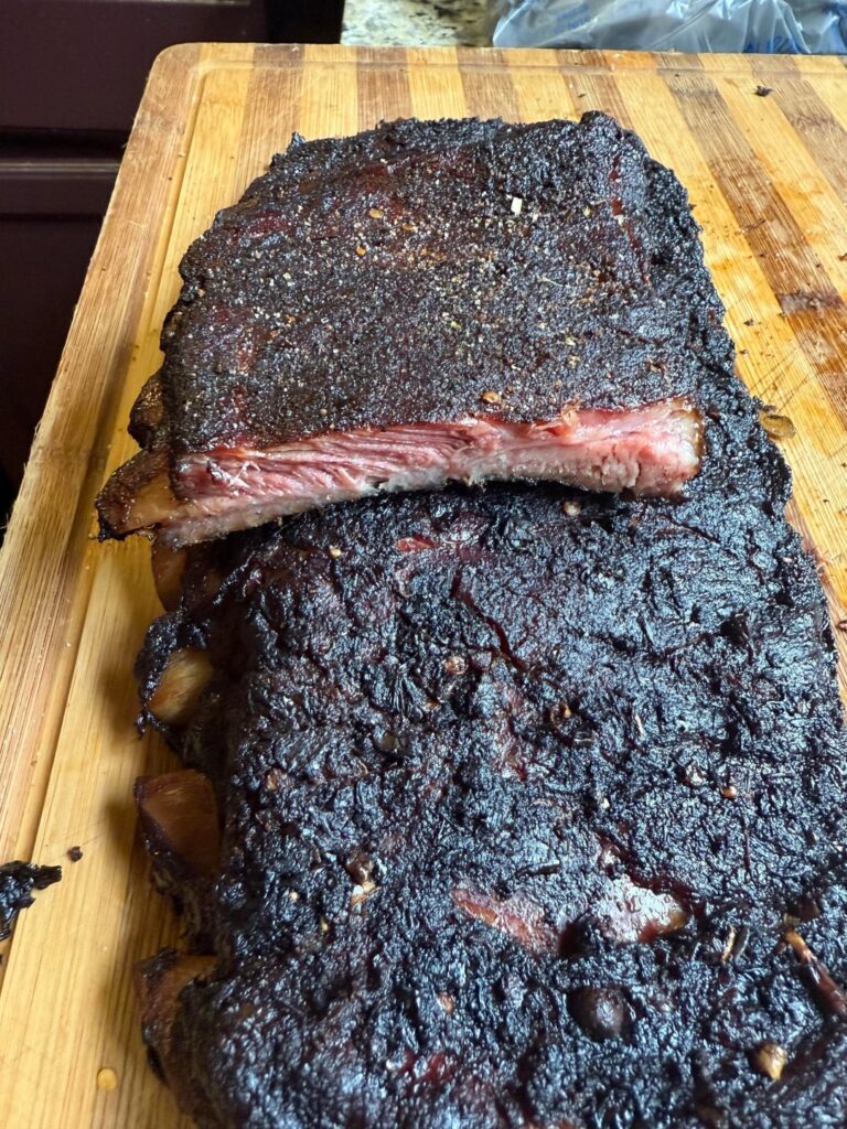 Black bbq rib/jerk