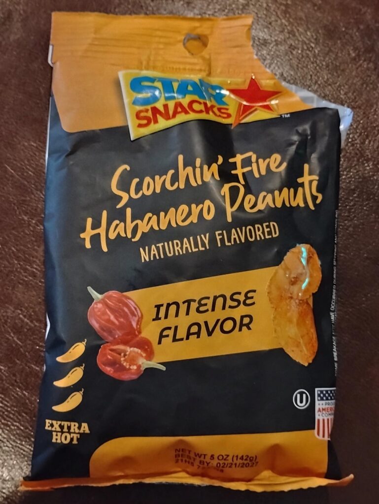 habenero peanuts from dollar tree