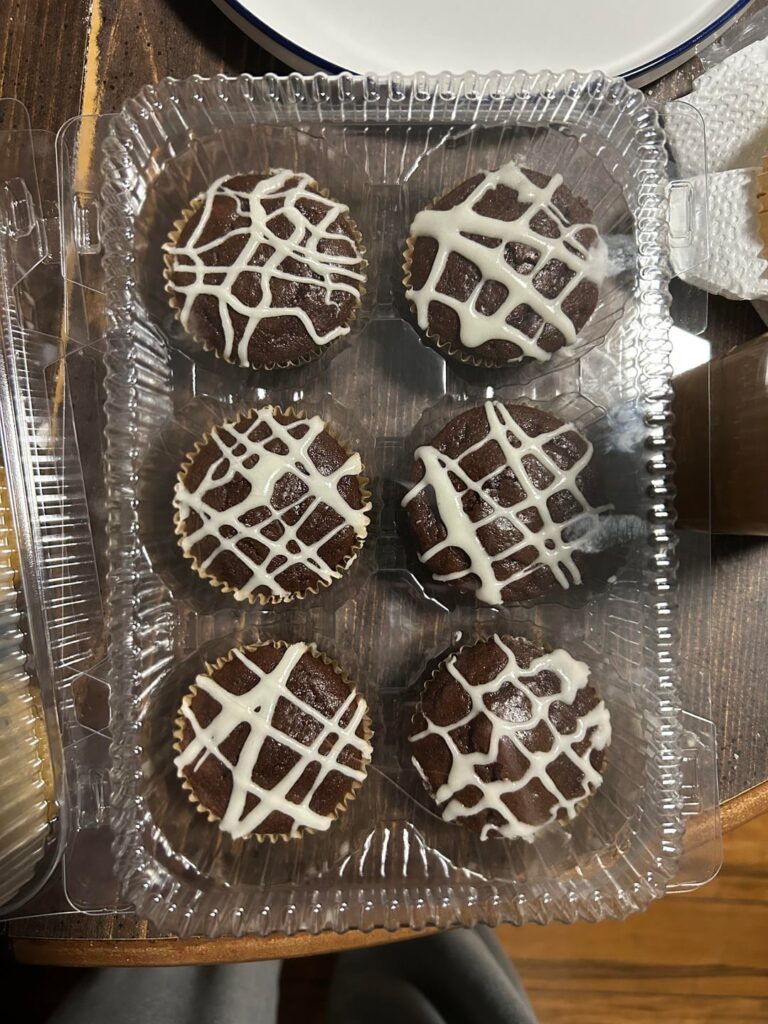 I have a work potluck tomorrow and I attempted muffins. I’m debating if I should bring them or get Tim Hortons muffins instead?