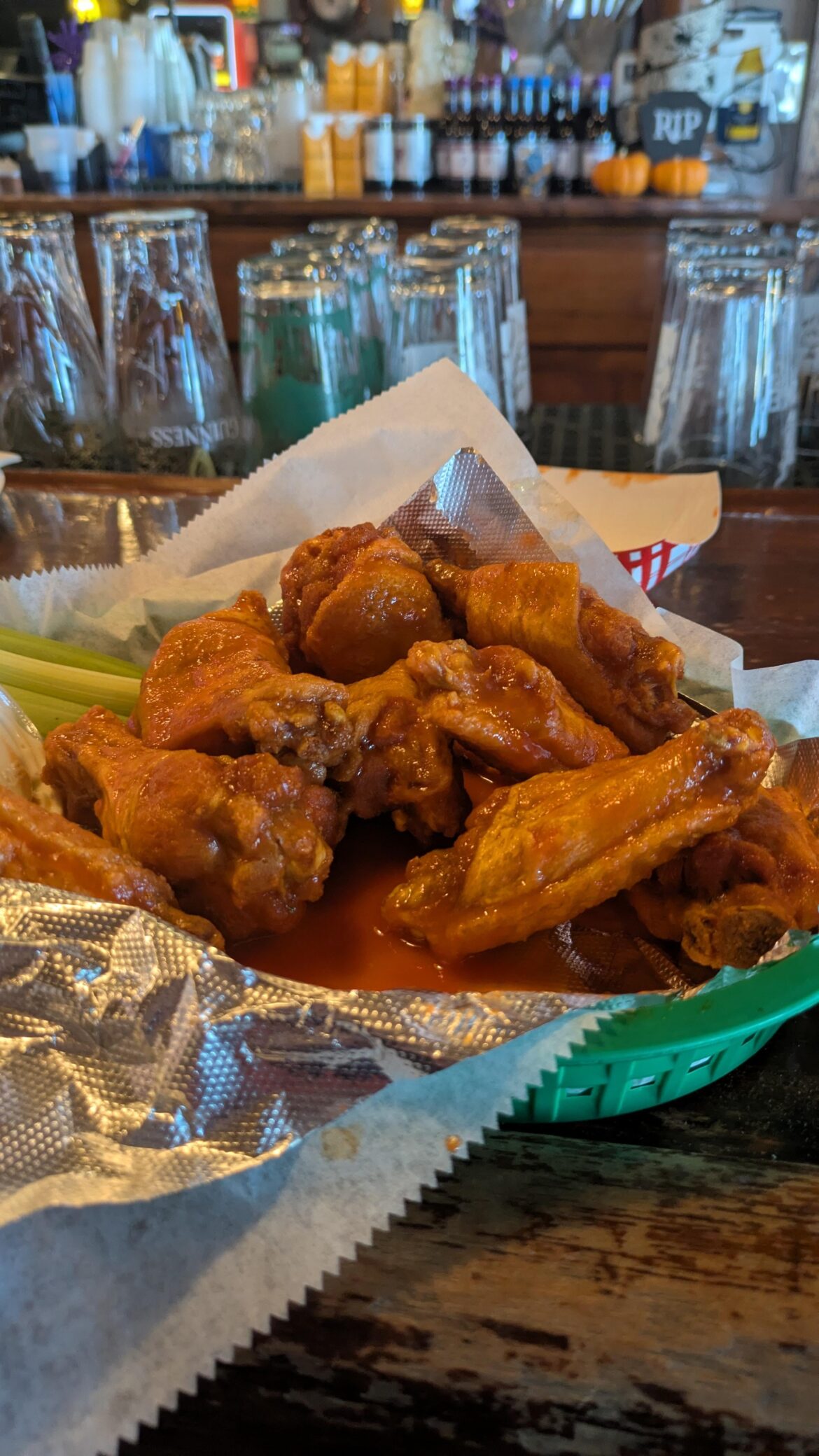 An order of Hot from Nibsy's Pub. Syracuse, NY.