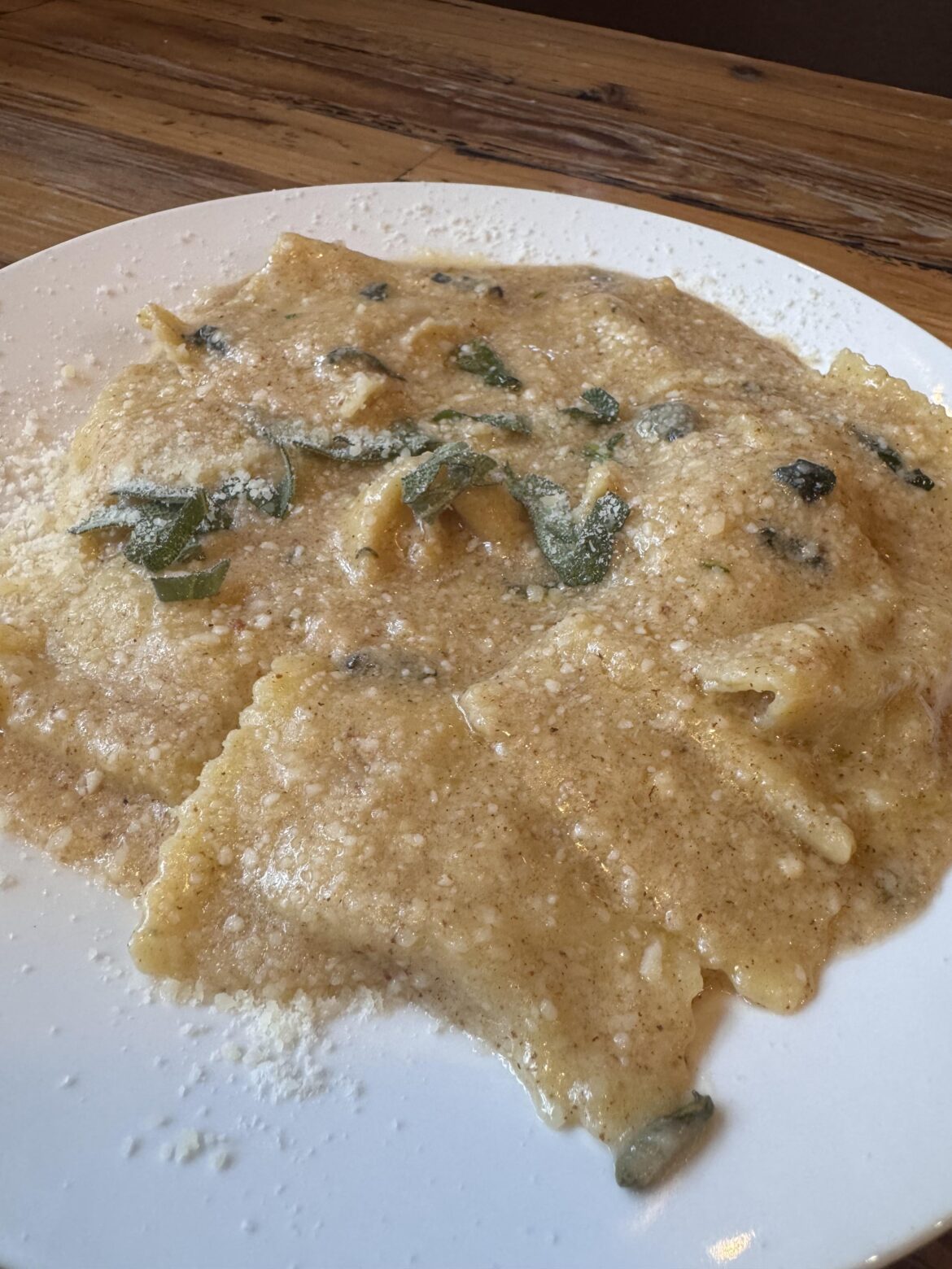 Butternut Squash Ravioli