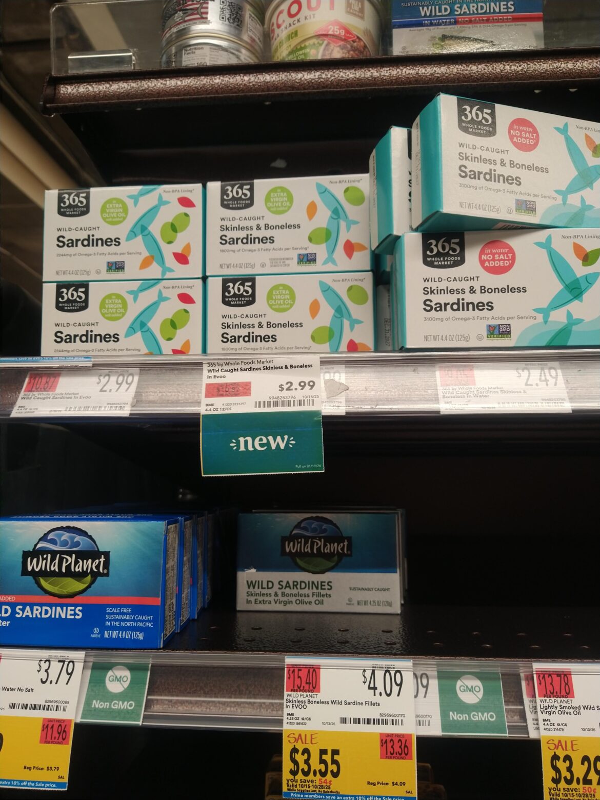 Whole foods sardines