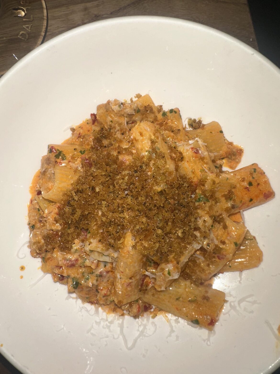 Rigatoni N’duja, Salsiccia e Mascarpone