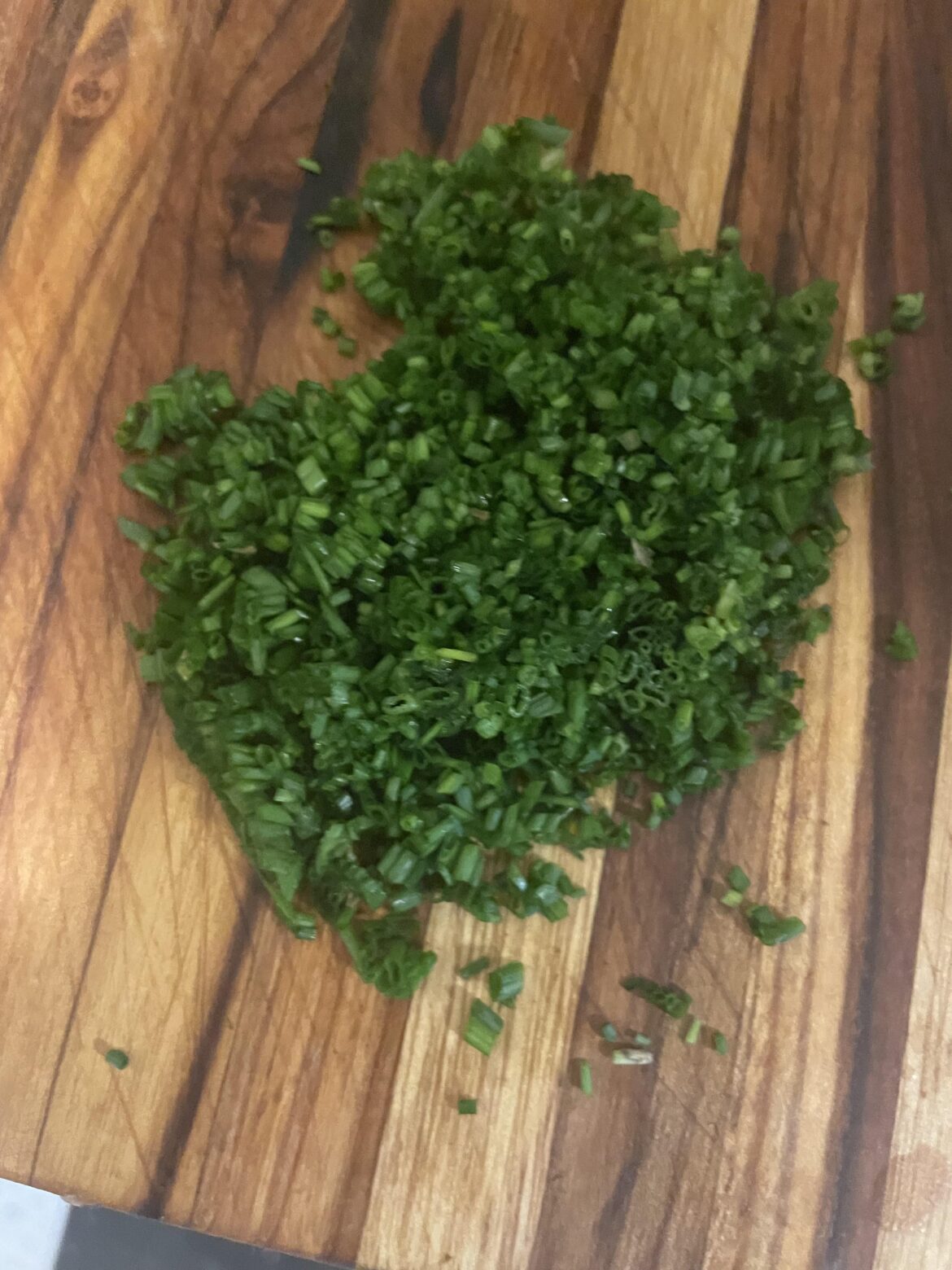 Cutting chives every day until my mom’s new boyfriend stops blowing cigarette smoke in my face, I hate you so fucking much Brad