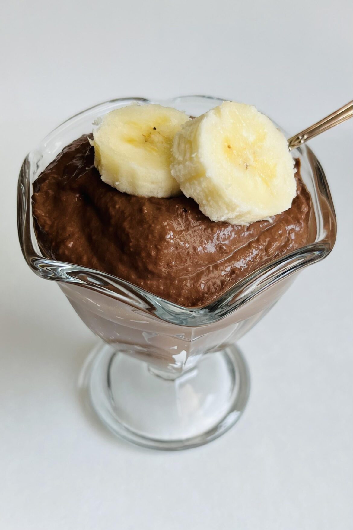 Banana chocolate mousse