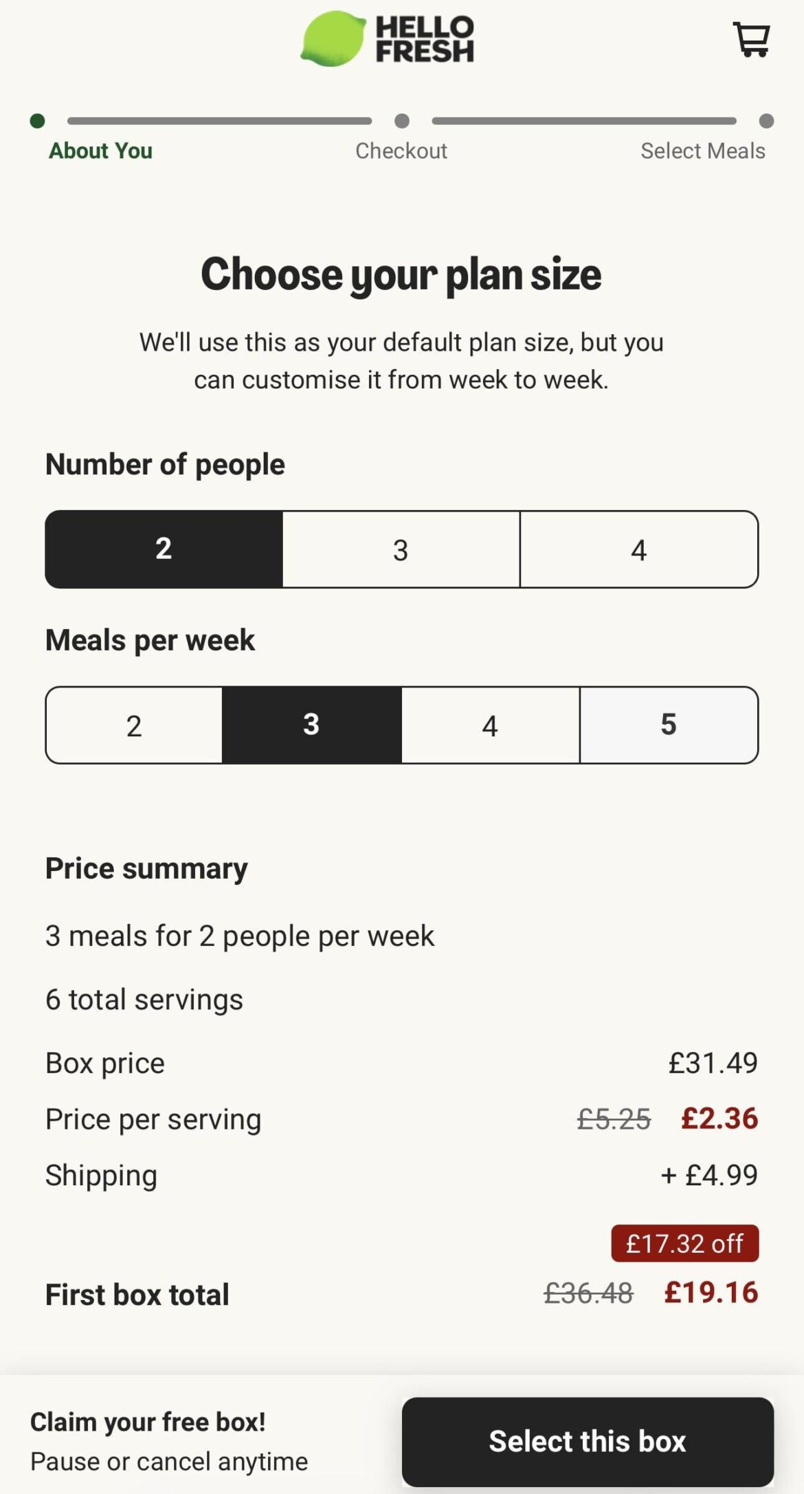 Free box not working