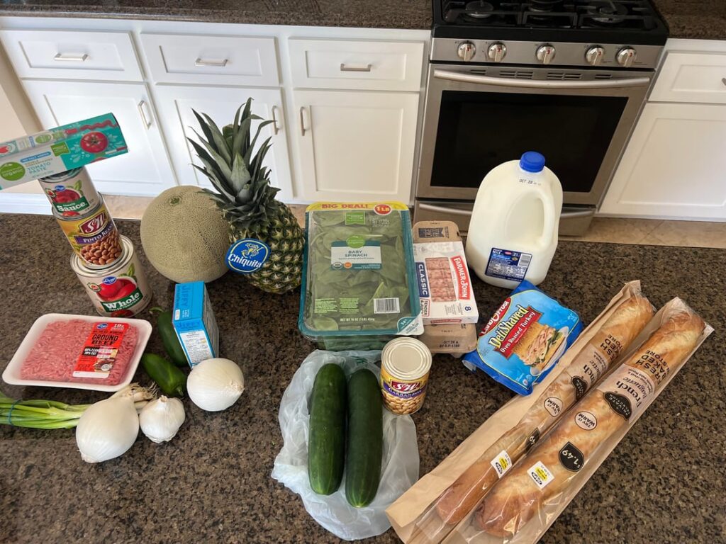 Meals for the  work week