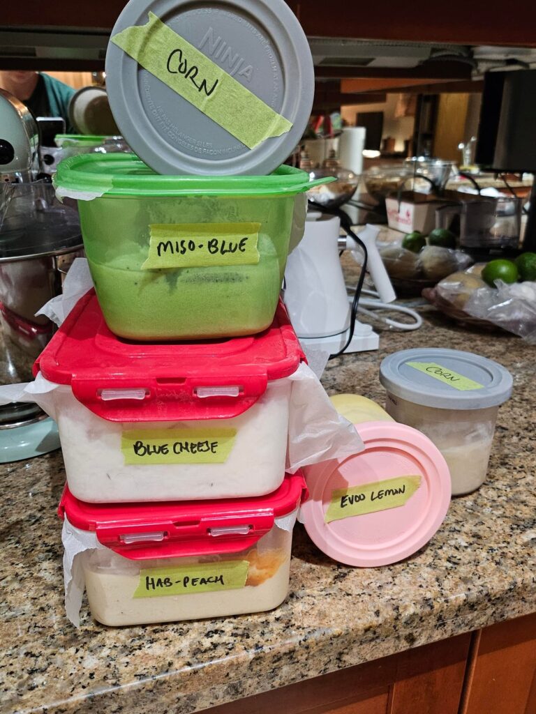 Hosted a little ice cream tasting with friends today