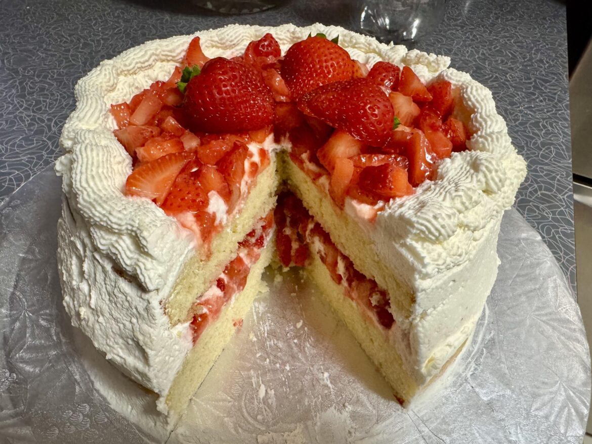 My 1st Strawberry Shortcake 🍰