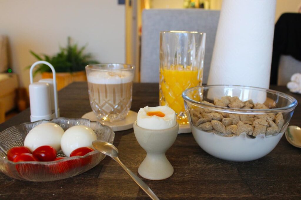 My standard Saturday breakfast