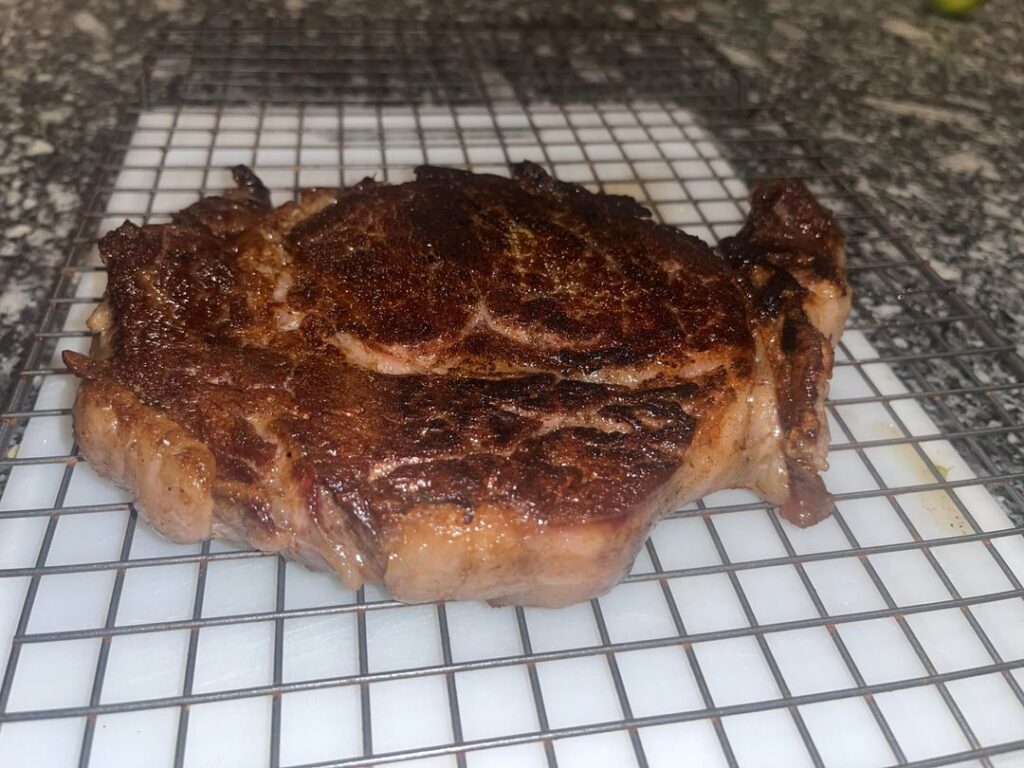 Great color, tad over, still delicious